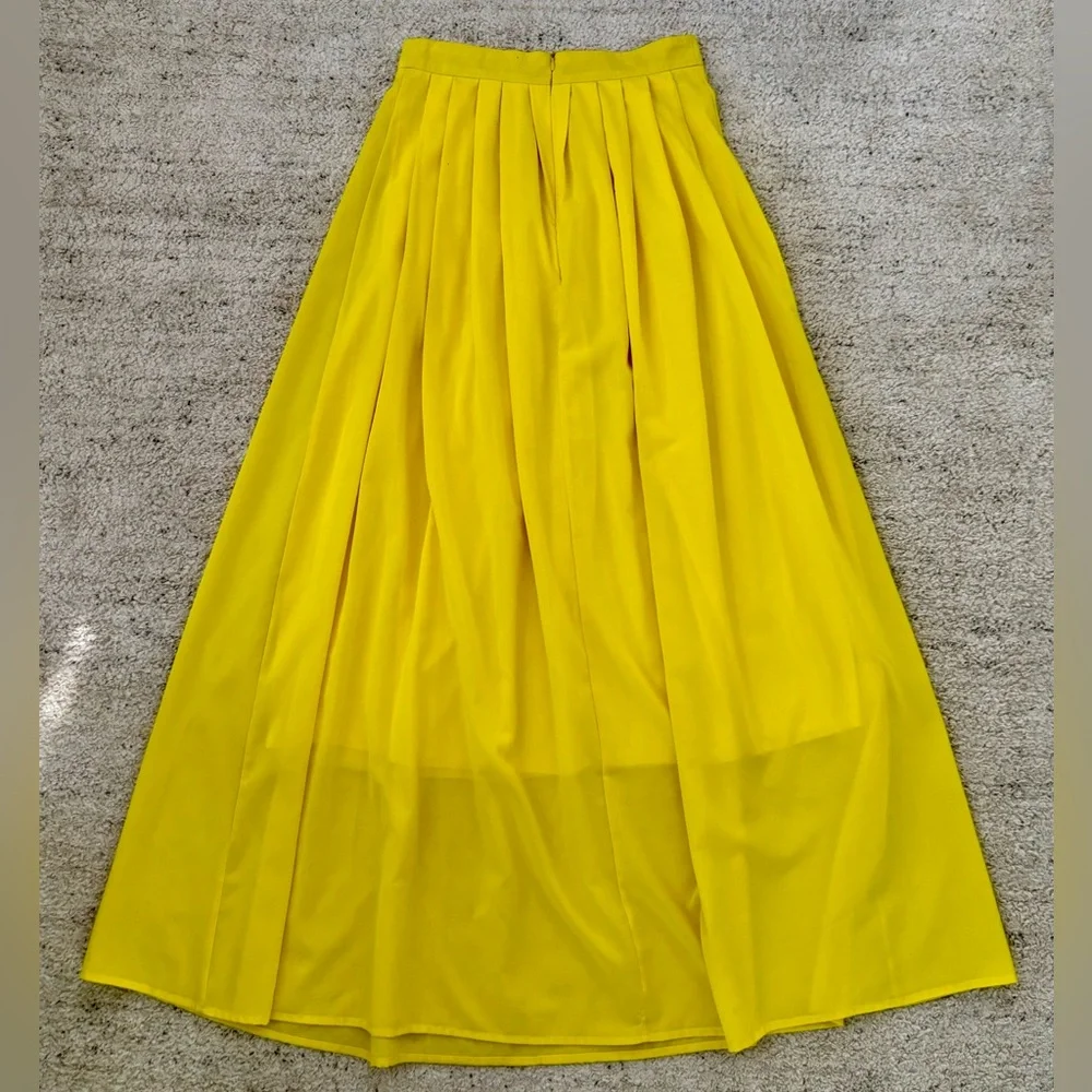 Yellow Maxi Skirt - Picture 2 of 6